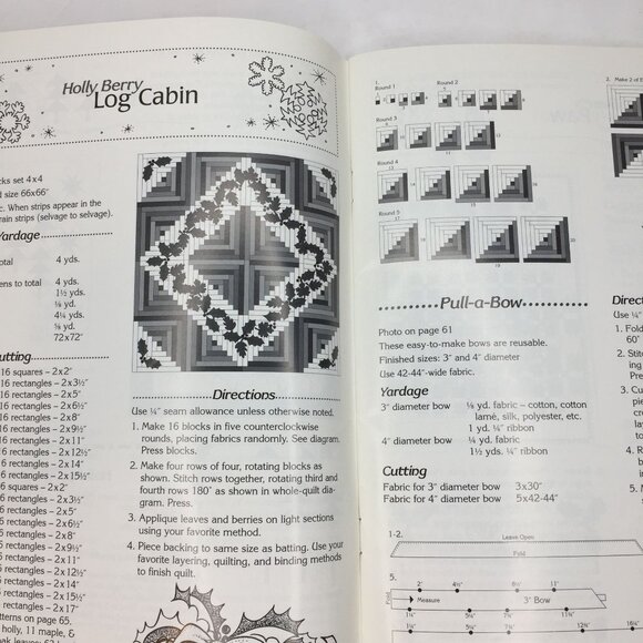 Vintage 1999 Joy To The World Quilting Pattern Book Lynda Milligan Nancy Smith - Picture 5 of 13